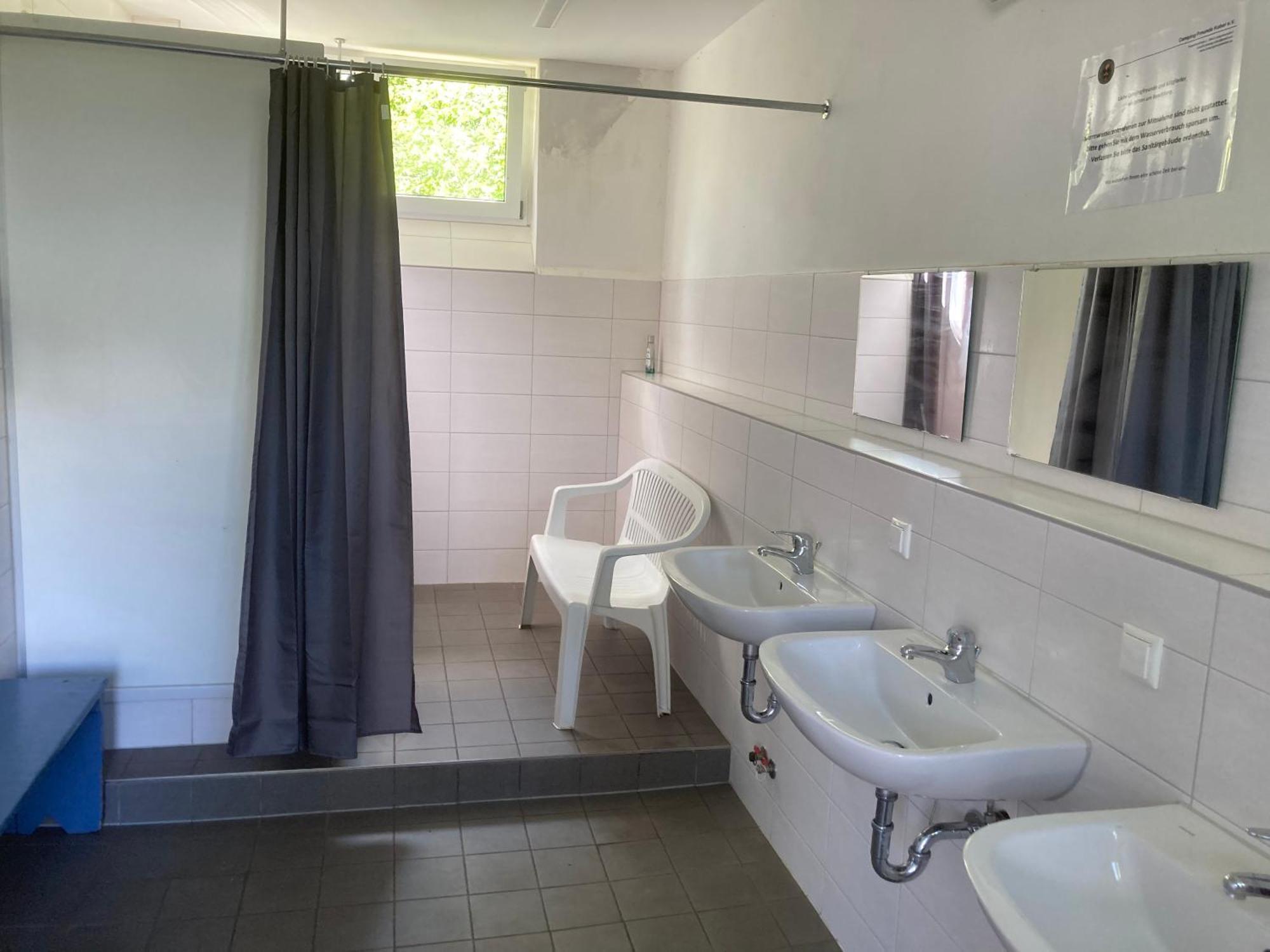 Campingplatz Koberbachtalsperre - Campingfass Mieten Langenbernsdorf Esterno foto
